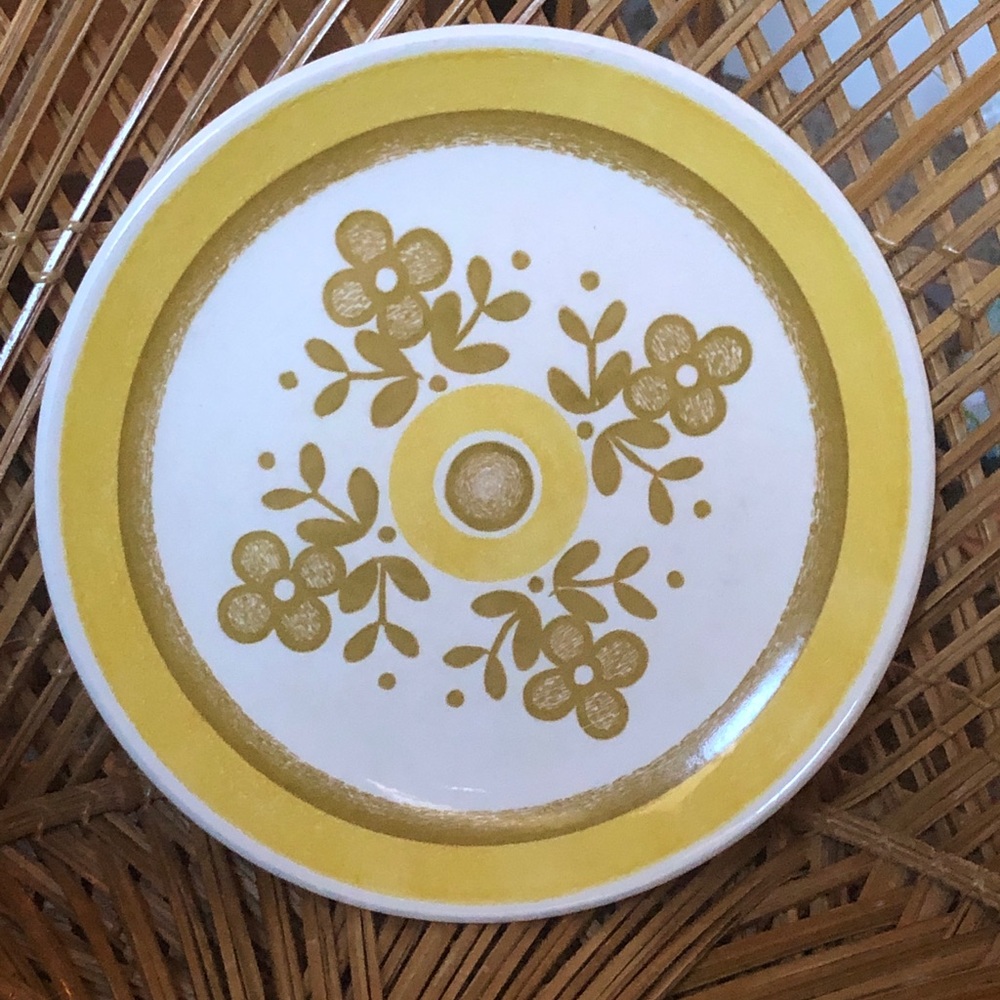Vintage Flower Dish